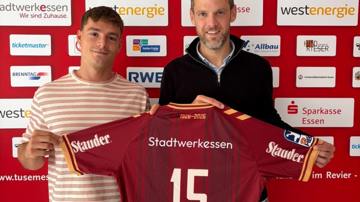 TUSEM Essen bindet Nils Homscheid für weitere zwei Jahre: Rückraumspieler verlängert bis 2029