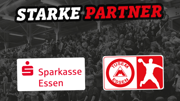 Die Sparkasse Essen bleibt Hauptsponsor des TUSEM